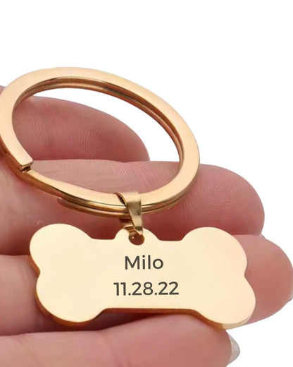 Dog Tag Keychain - Soulmate Customs