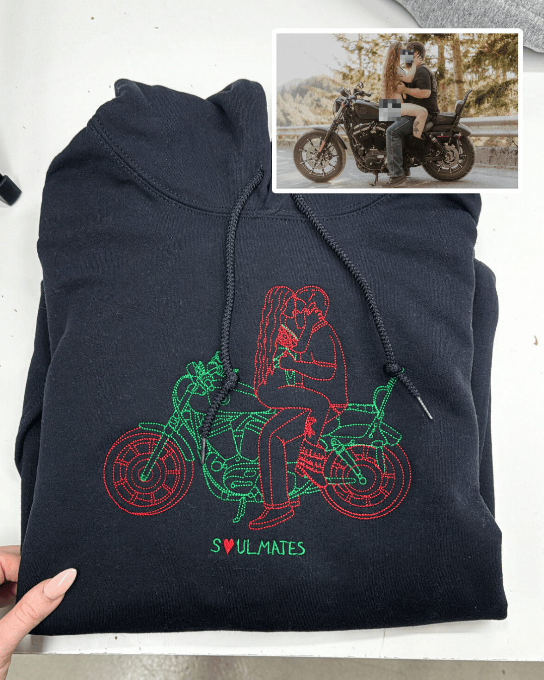Ride or Die – Custom Motorcycle Hoodie, Tee & Sweatshirt - Soulmate Customs