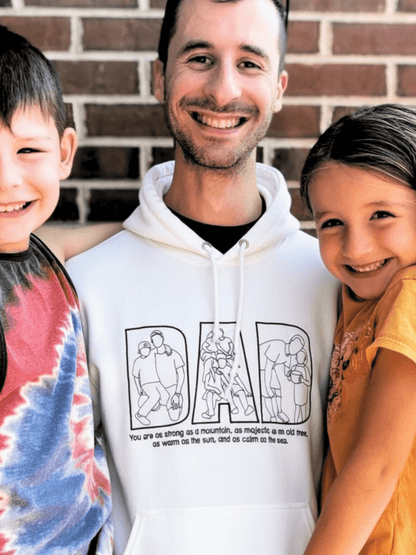 "DAD" Custom Hoodie - Soulmate Customs