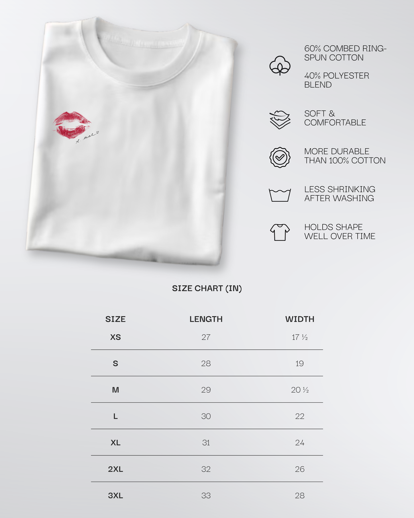 Kiss + Signature T-Shirt