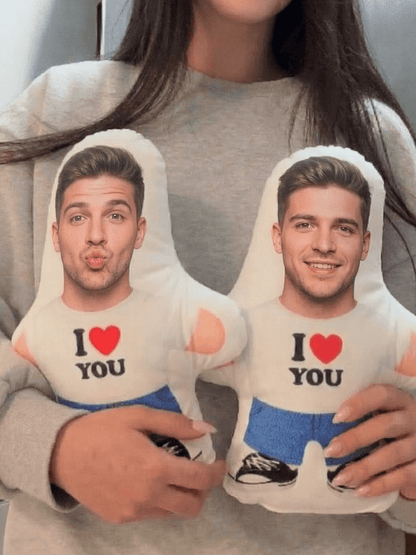 All About Vibe - I Love You Photo Pillow - Soulmate Customs