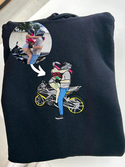 Custom Motorcycle Hoodie