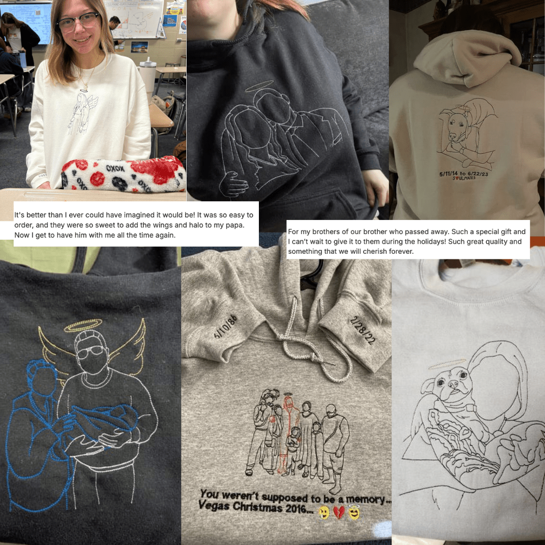 Custom Memorial Hoodie - Soulmate Customs