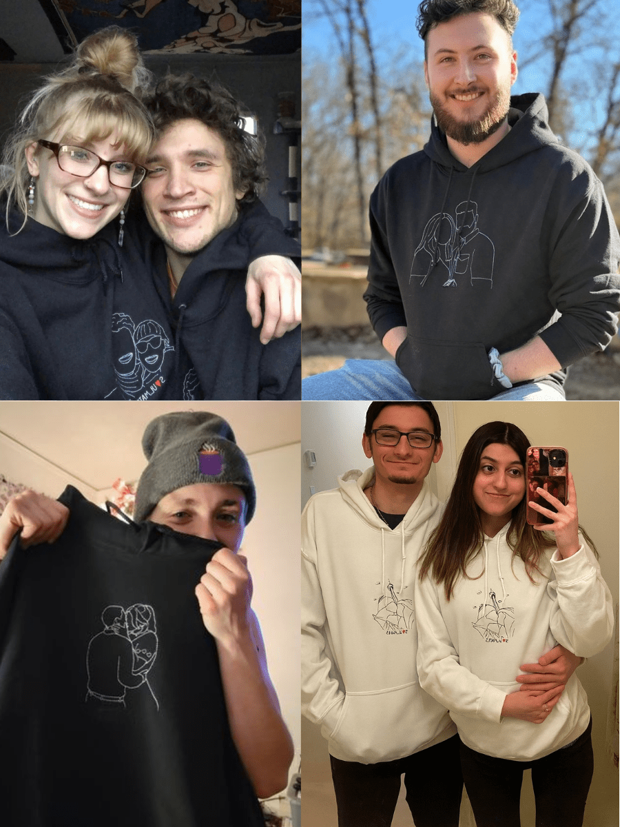 Embroidered Custom Hoodie - Soulmate Customs