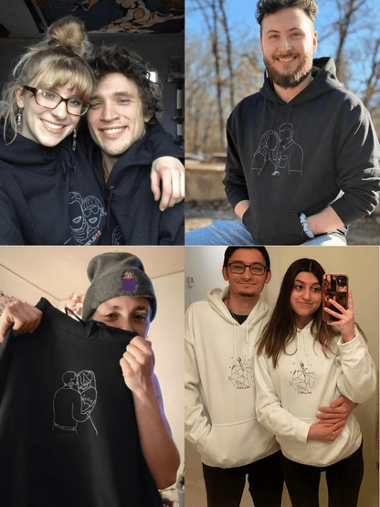 Embroidered Custom Hoodie - Soulmate Customs