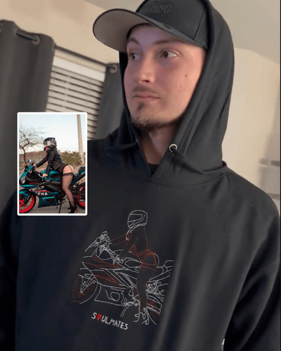Ride or Die – Custom Motorcycle Hoodie, Tee & Sweatshirt - Soulmate Customs