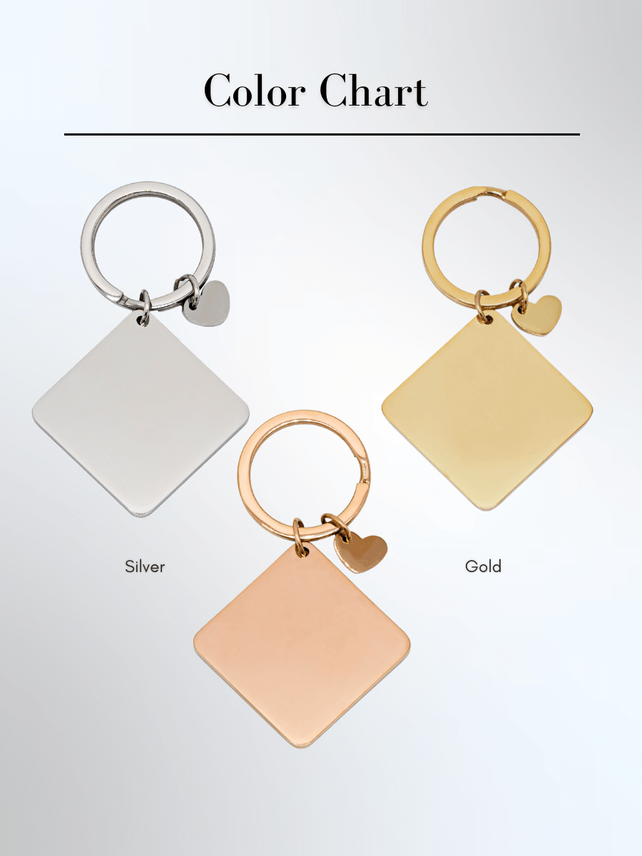 Dad Custom Engraved Photo Keychain - Soulmate Customs