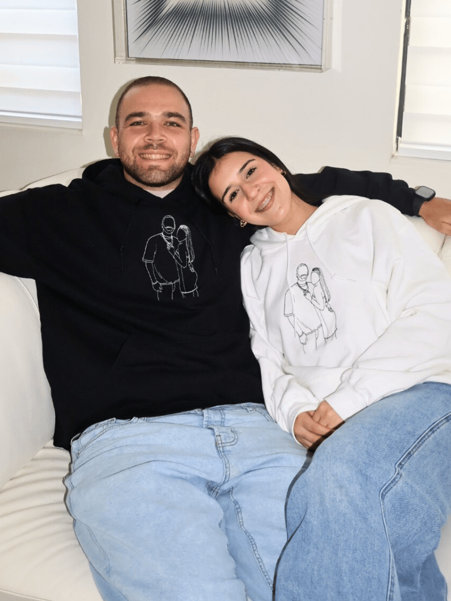 Couples Custom Hoodie - Soulmate Customs