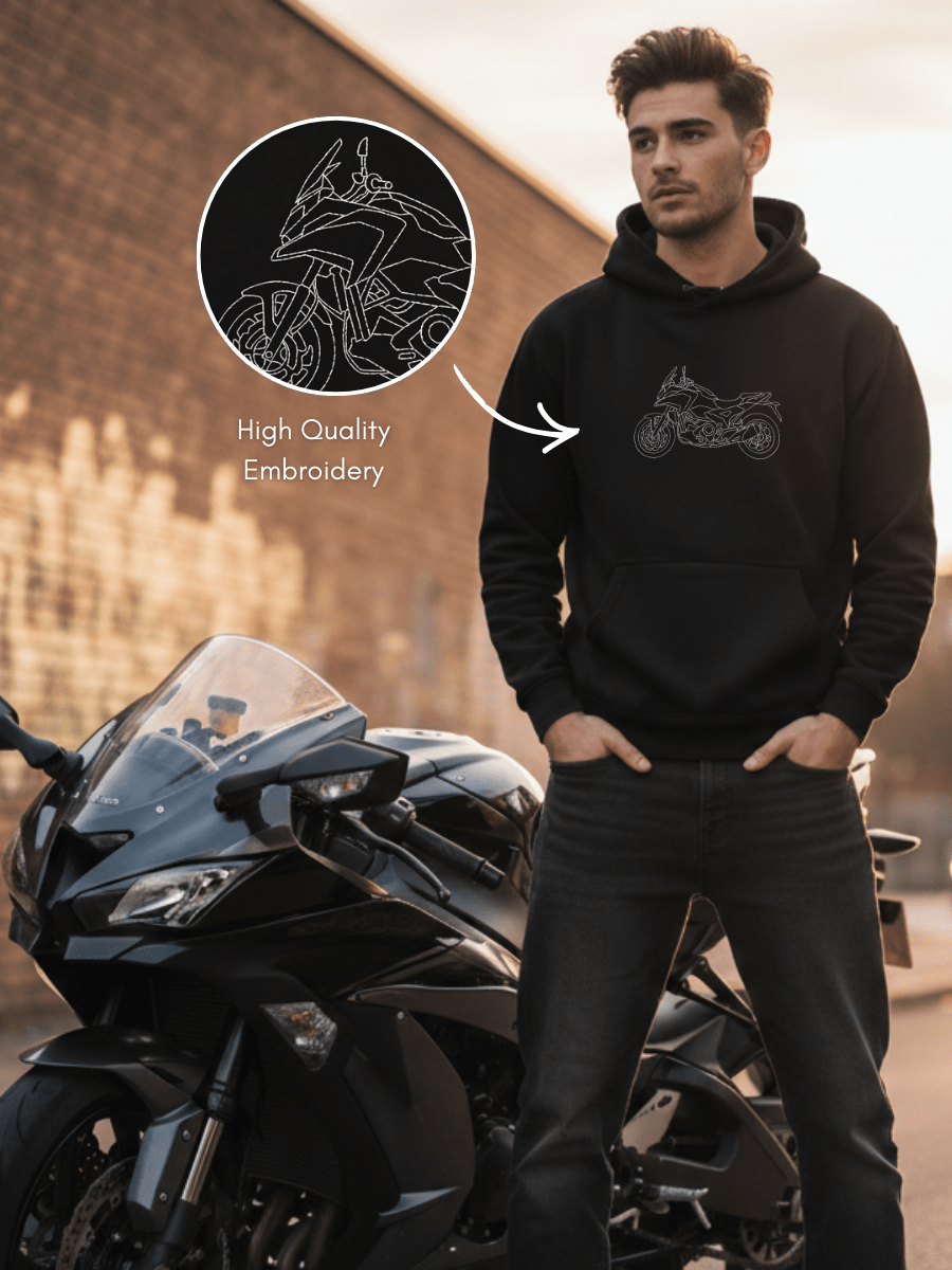Automobile Custom Embroidered Photo Hoodie - Soulmate Customs