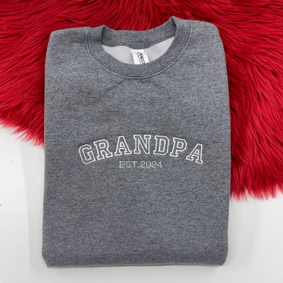 Custom Grandma + Grandpa Sweatshirt