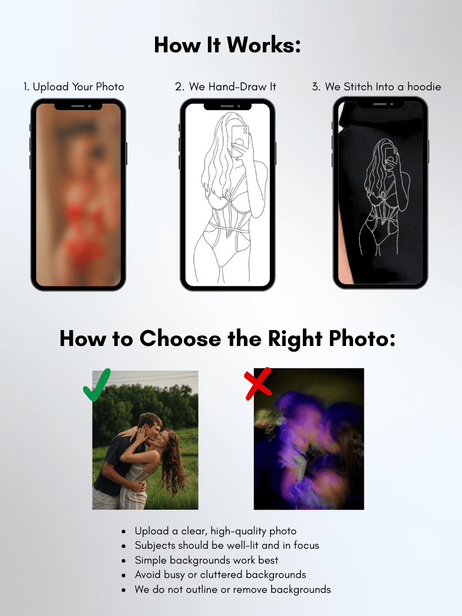 Spicy Custom Embroidered Photo Sweatpants - Soulmate Customs