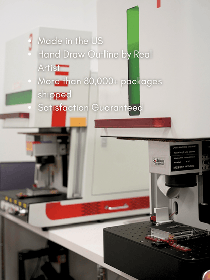 Memorial Custom Engraved Photo Heart Necklace - Soulmate Customs