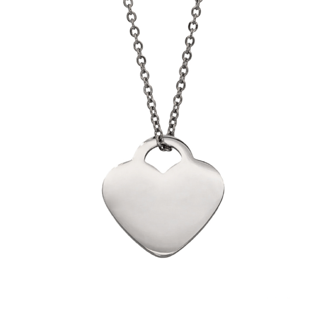 Custom Soulmate© Heart Necklace Spicy Outline - Soulmate Customs