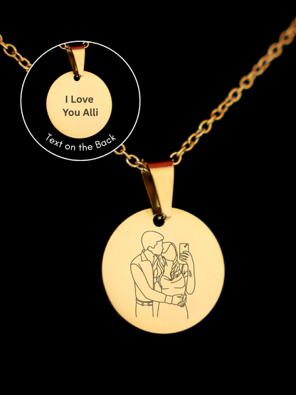 Custom Circle Necklace