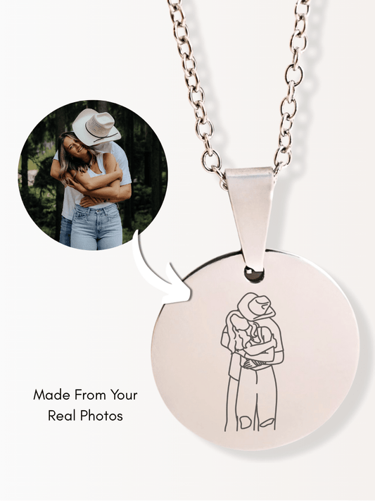 🎁 Custom Circle Necklace (100% off) - Soulmate Customs