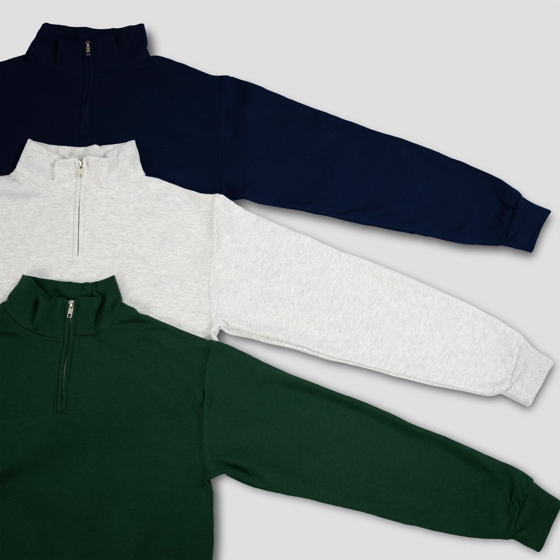 Embroidered Soulmate© Quarter - Zip Sweatshirt - Soulmate Customs