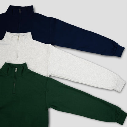 Embroidered Soulmate© Quarter - Zip Sweatshirt - Soulmate Customs