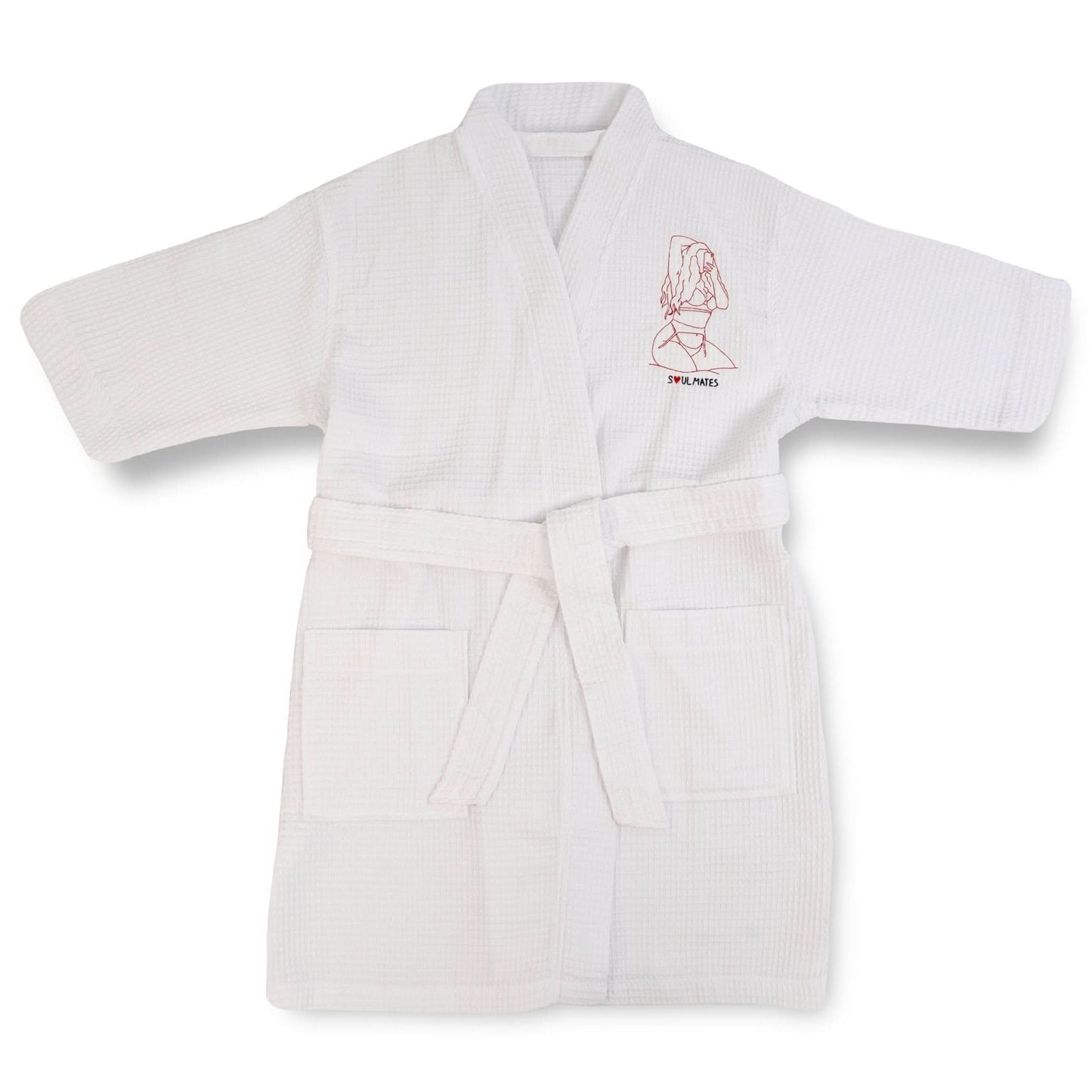 Embroidered Soulmate© Bath Robe - Soulmate Customs