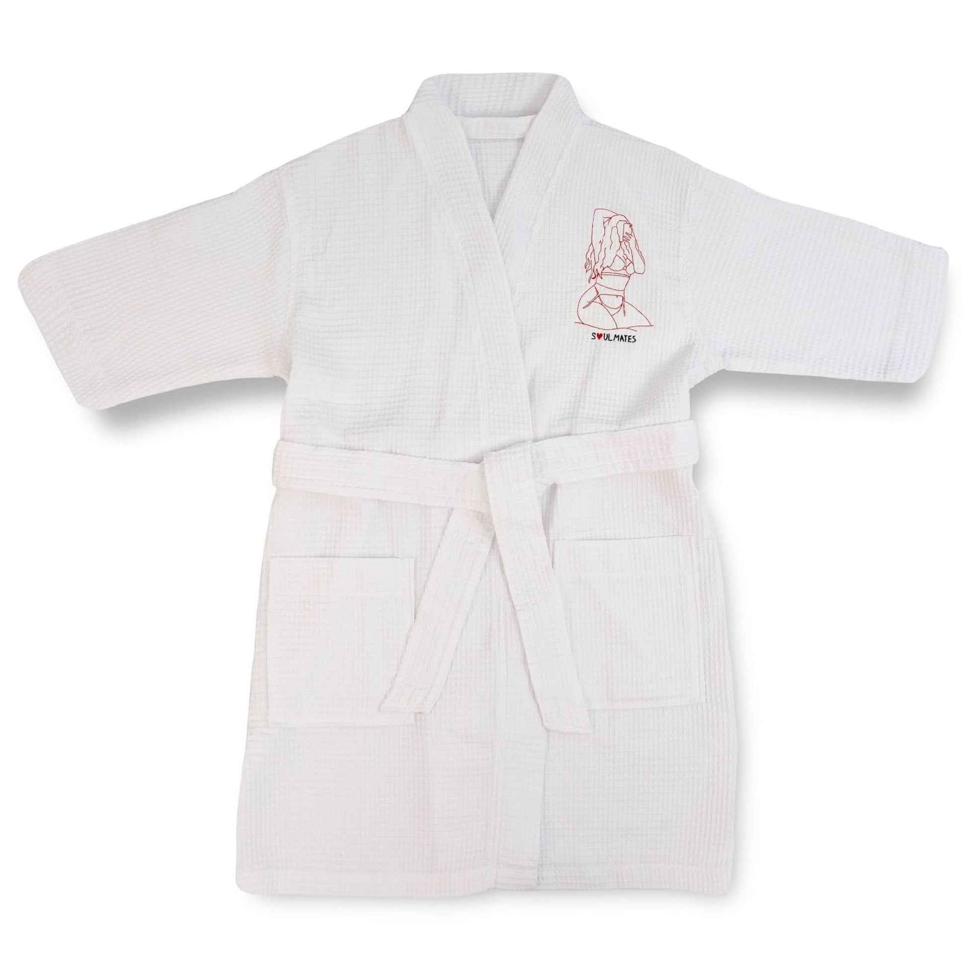 Embroidered Soulmate© Bath Robe - Soulmate Customs