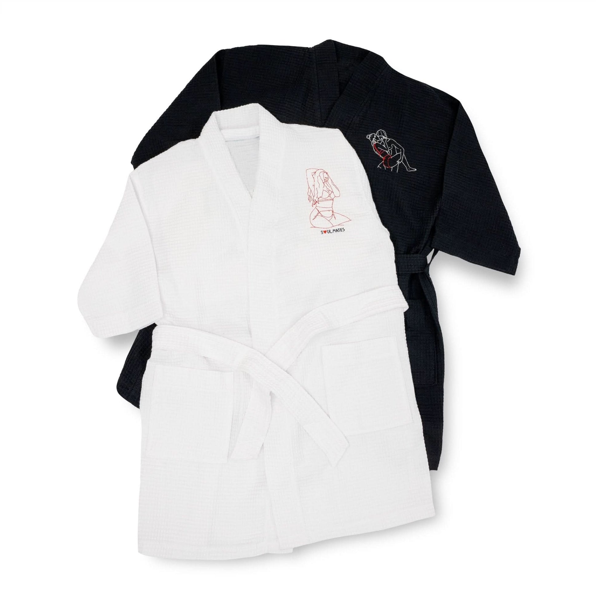 Embroidered Soulmate© Bath Robe - Soulmate Customs