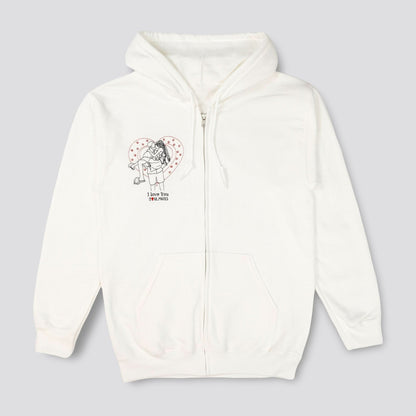 Embroidered Soulmate© Zip - Up Hoodie - Soulmate Customs