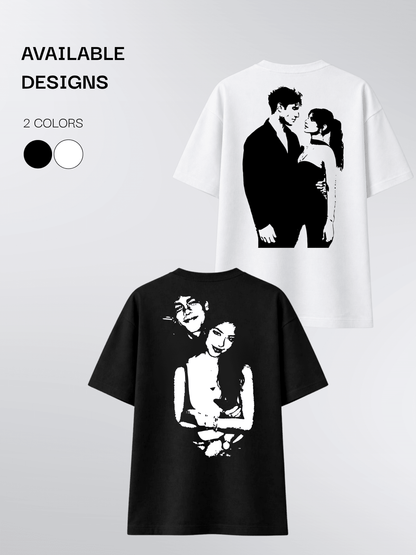 Couple Silhouette Custom Photo Shirt - Soulmate Customs