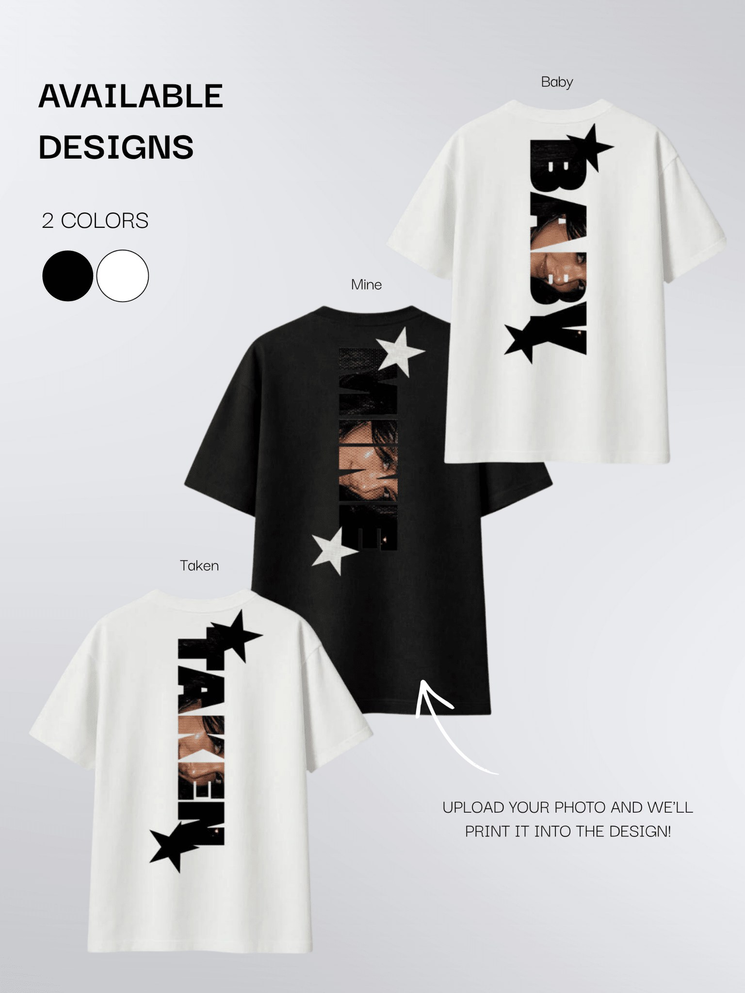 Personalized Mine T-Shirt | Custom Photo Shirt - Soulmate Customs