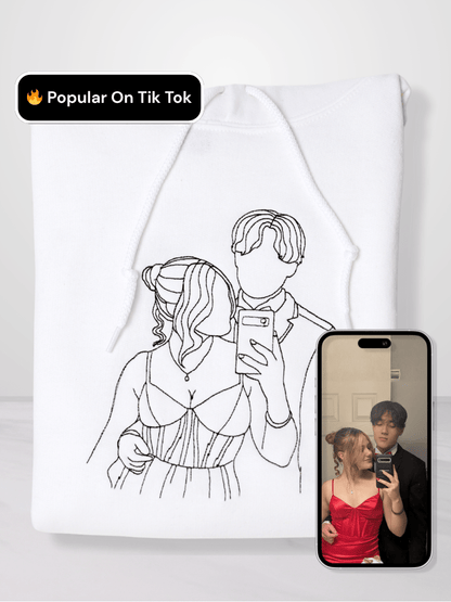 Couples Custom Hoodie - Soulmate Customs