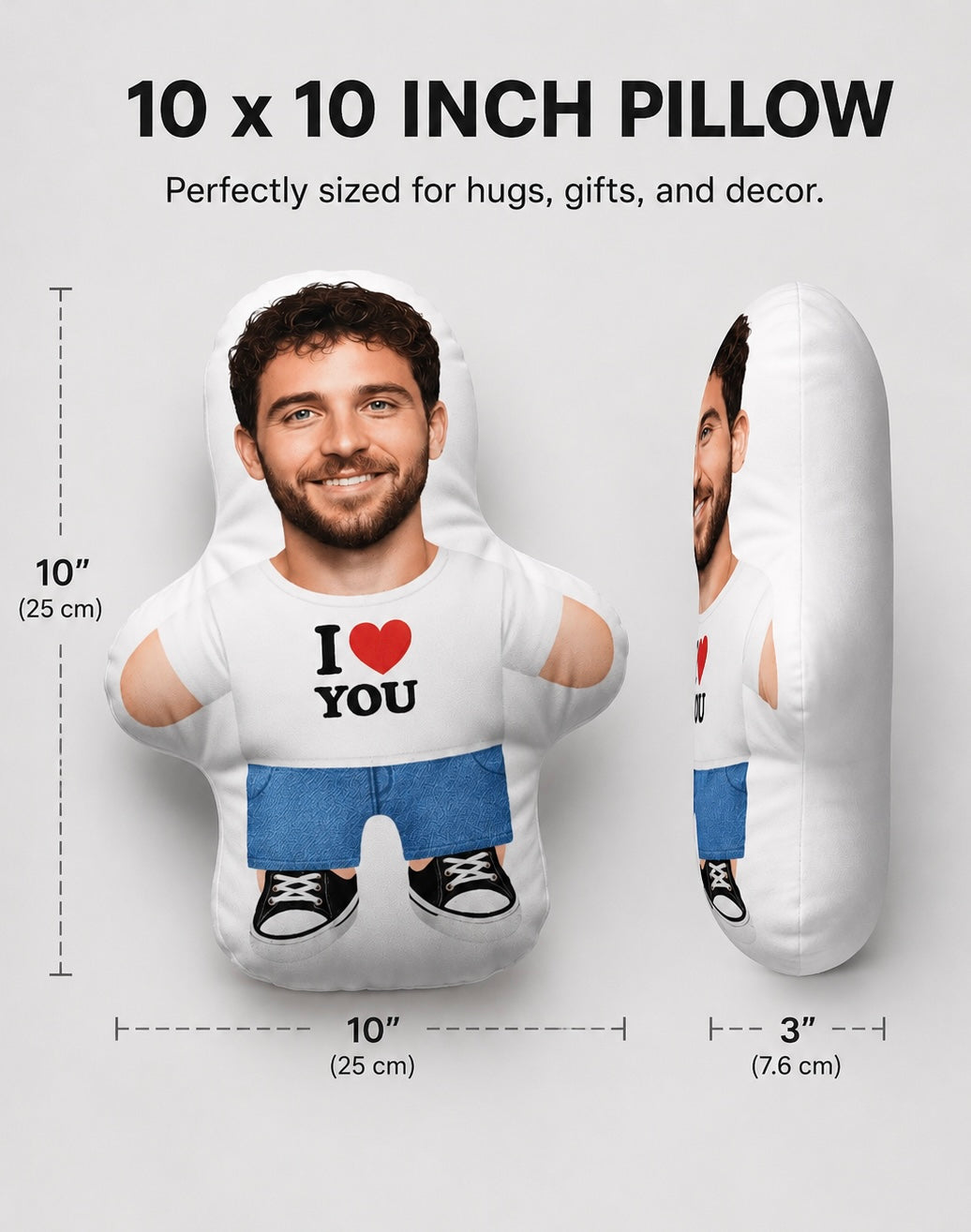 I Love You Photo Pillow