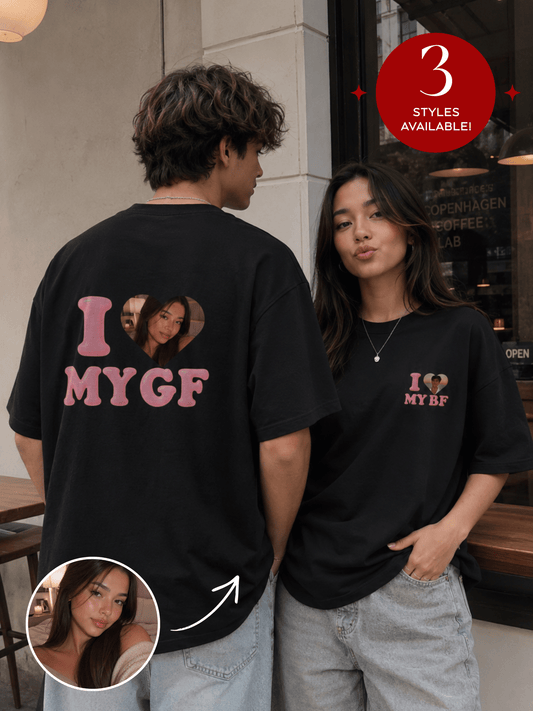 I ❤️ My GF/BF T-Shirt - Soulmate Customs