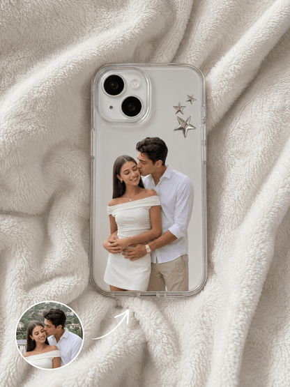 Personalized Couple Star Phone Case - Soulmate Customs