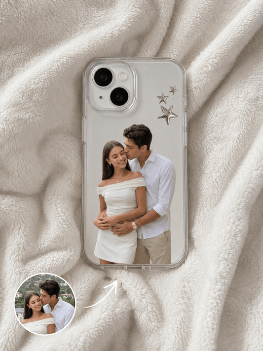 Personalized Couple Star Phone Case - Soulmate Customs