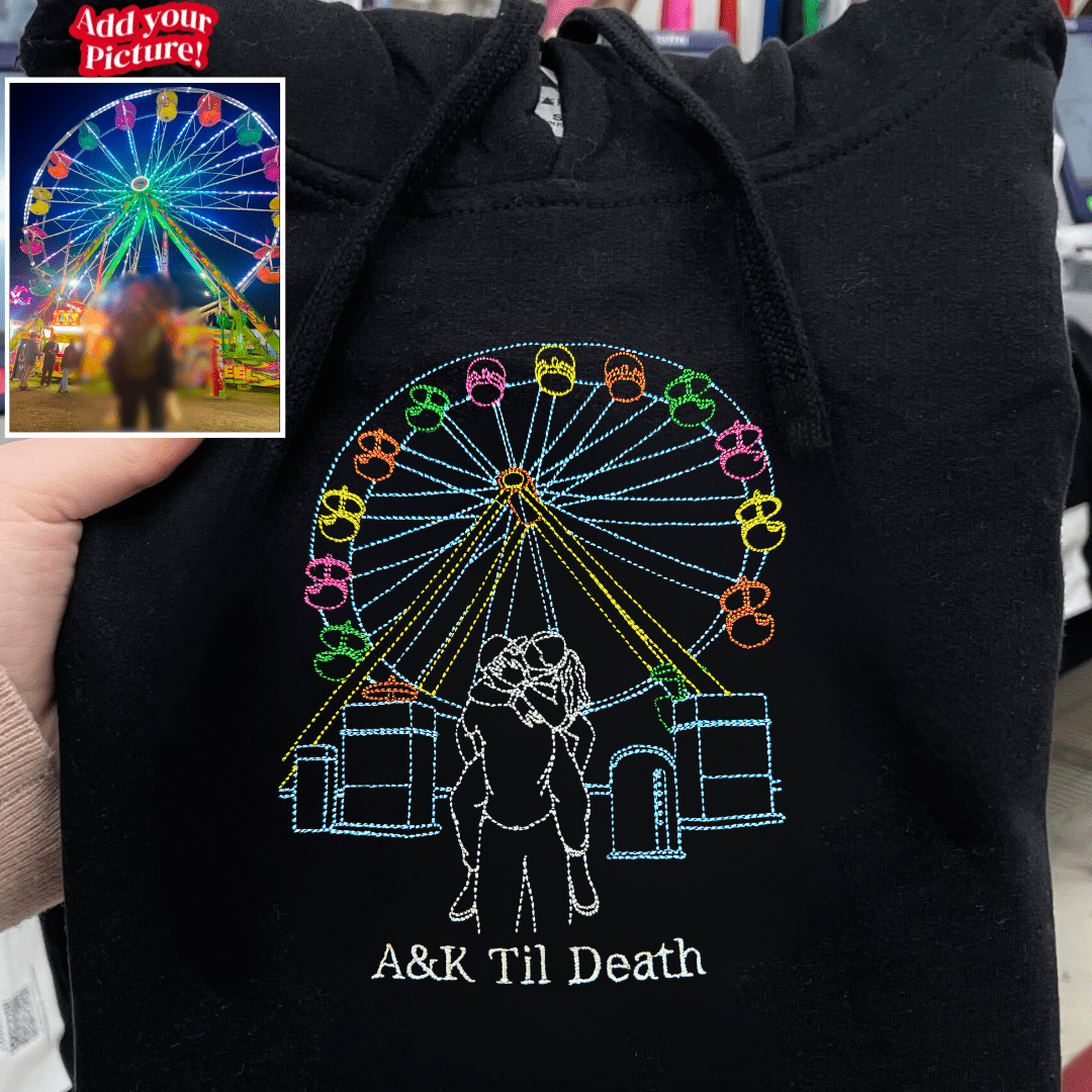 Embroidered Soulmate© Hoodie - Soulmate Customs