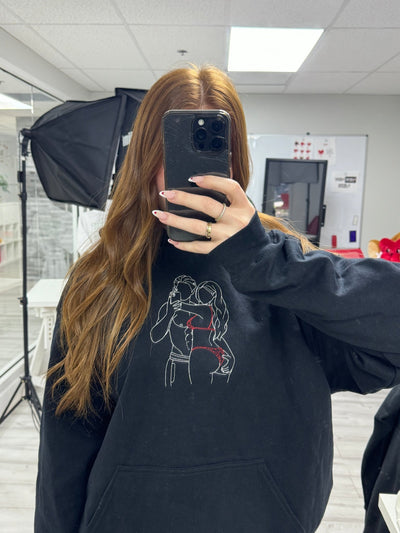 Embroidered Spicy Custom Outline - Soulmate Customs