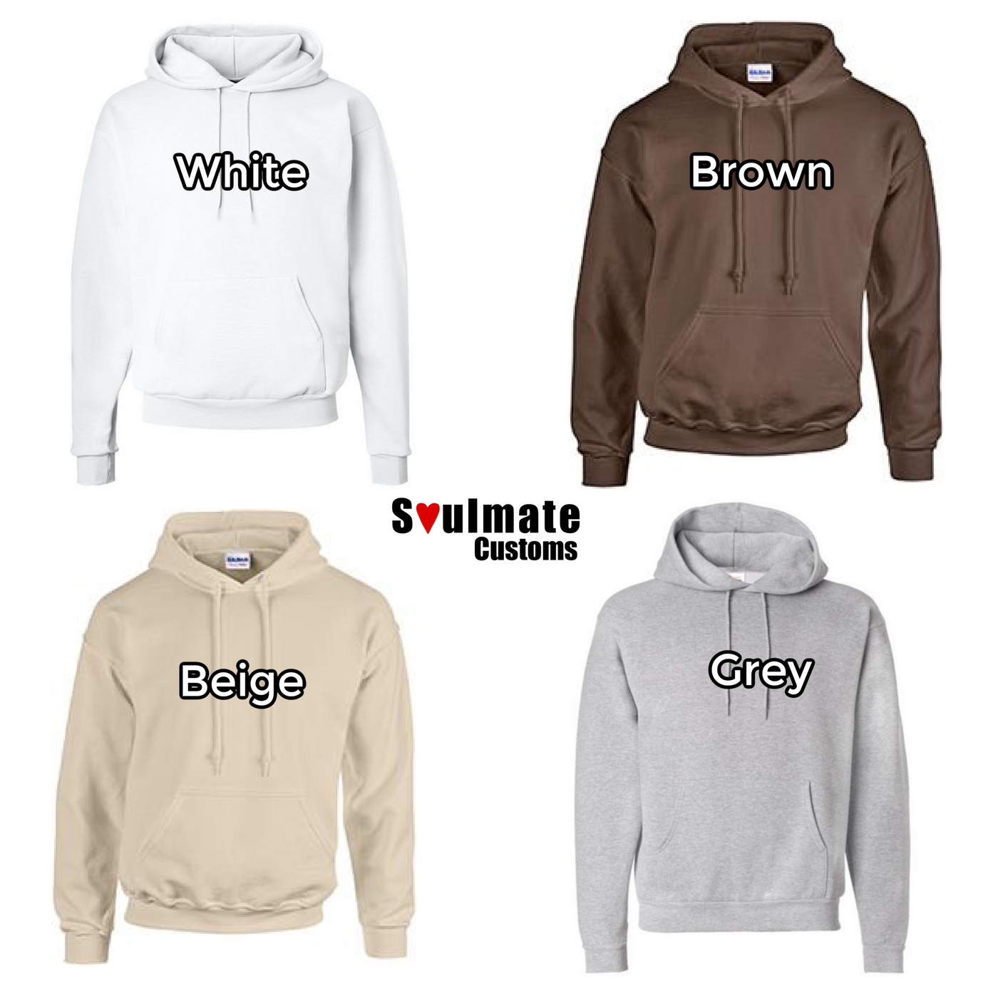 Personalized Hoodie anniversary gift embroidered image outline customized