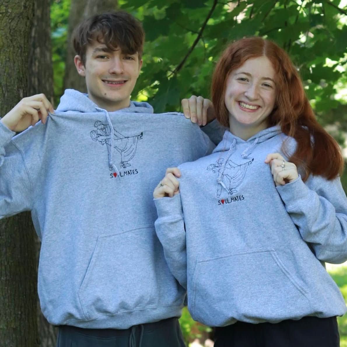 Embroidered Soulmate© Hoodie - Soulmate Customs