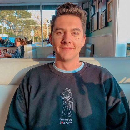 Embroidered Soulmate© Sweatshirt - Soulmate Customs