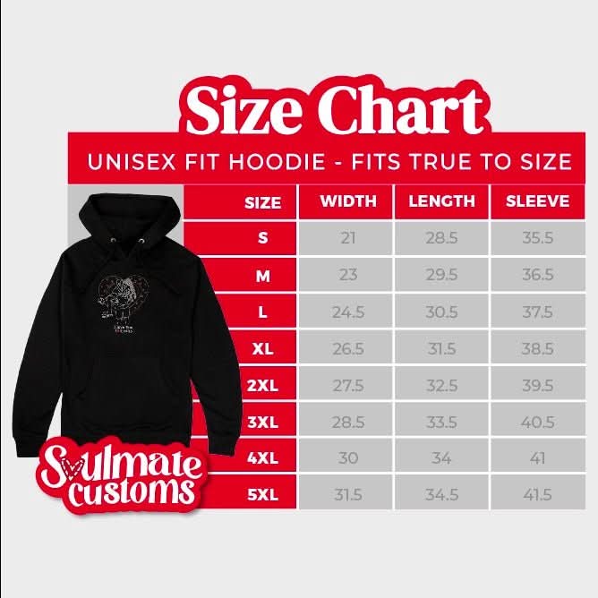 Embroidered Custom Hoodie For Dad - Soulmate Customs