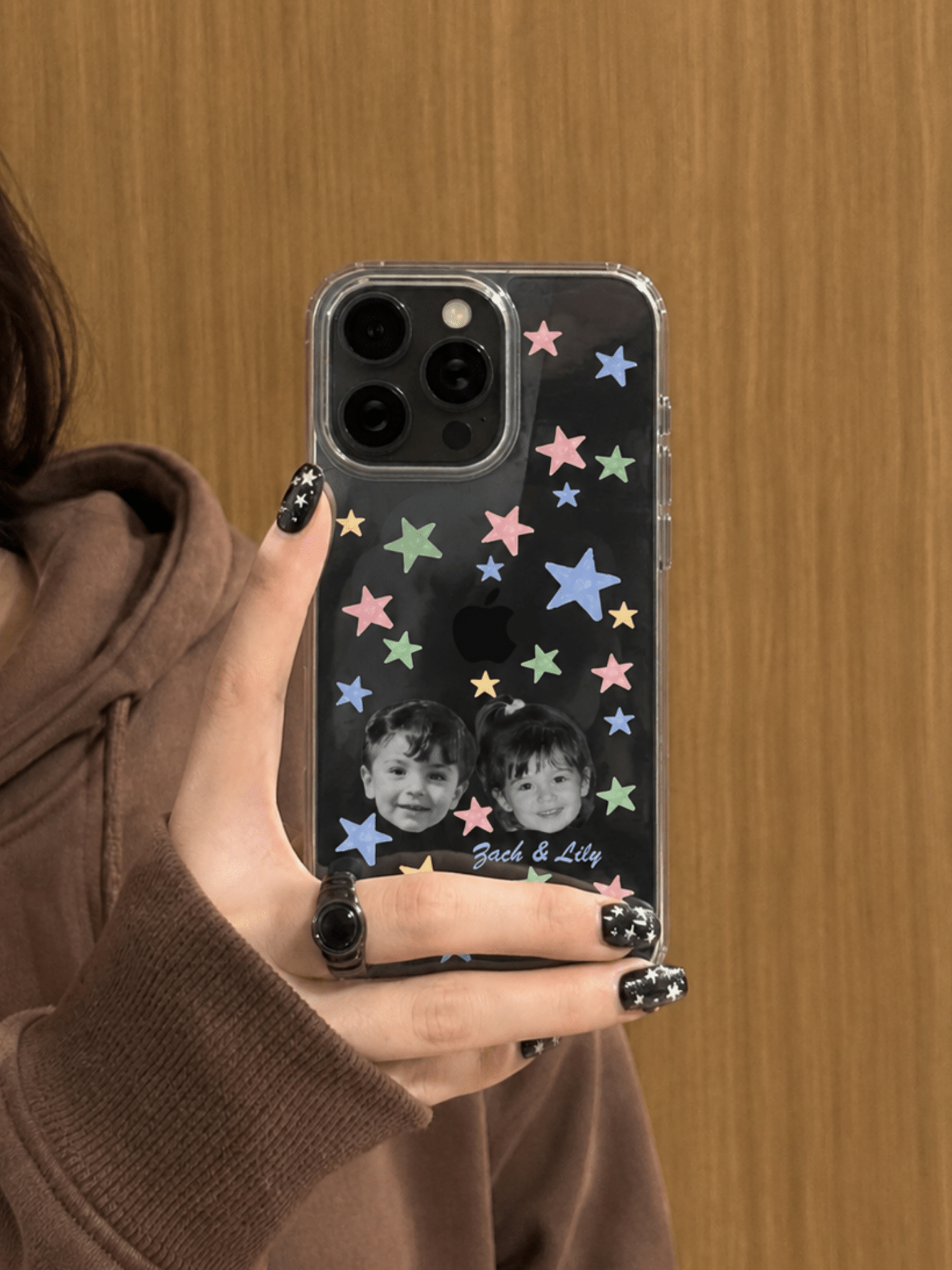 Personalized Couple Baby Pics Phone Case - Soulmate Customs