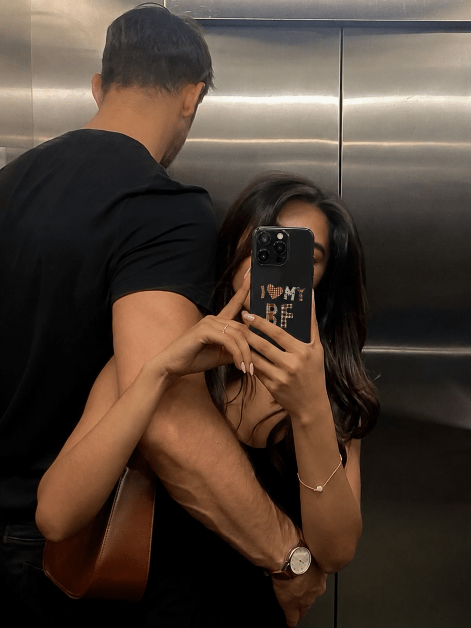 I Love My BF/GF Couple Phone Case - Soulmate Customs