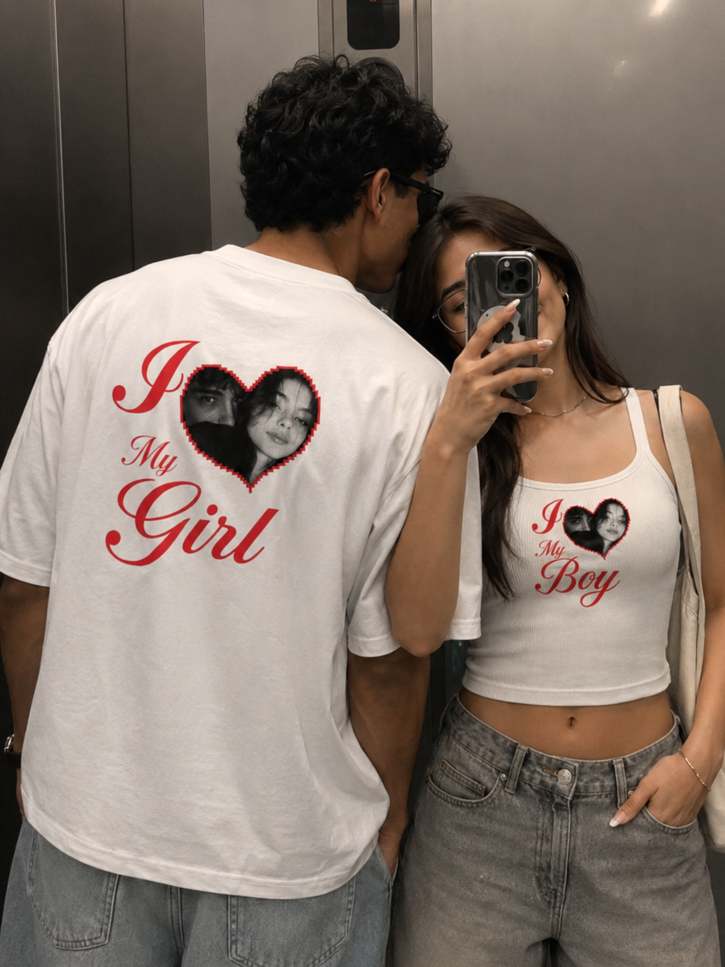 I ❤️ My GF/BF T-Shirt
