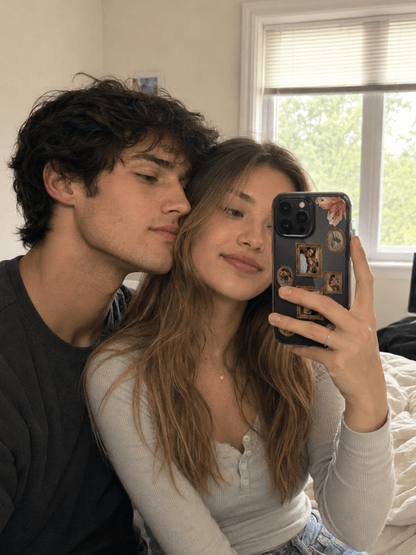 Personalized Couple Museum Phone Case - Soulmate Customs