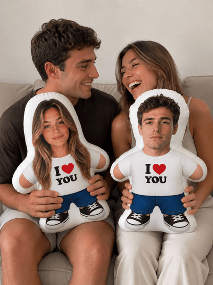 I Love You Photo Pillow - Soulmate Customs