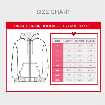 Embroidered Soulmate© Zip - Up Hoodie - Soulmate Customs