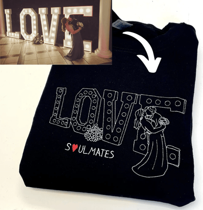 Embroidered Soulmate© Hoodie - Soulmate Customs