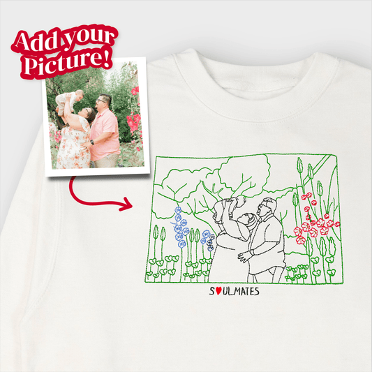 Embroidered Soulmate© Sweatshirt - Soulmate Customs