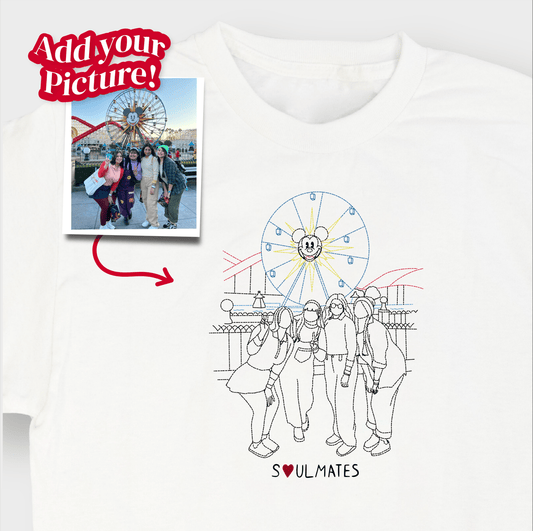 Embroidered Soulmate© T-Shirt - Soulmate Customs