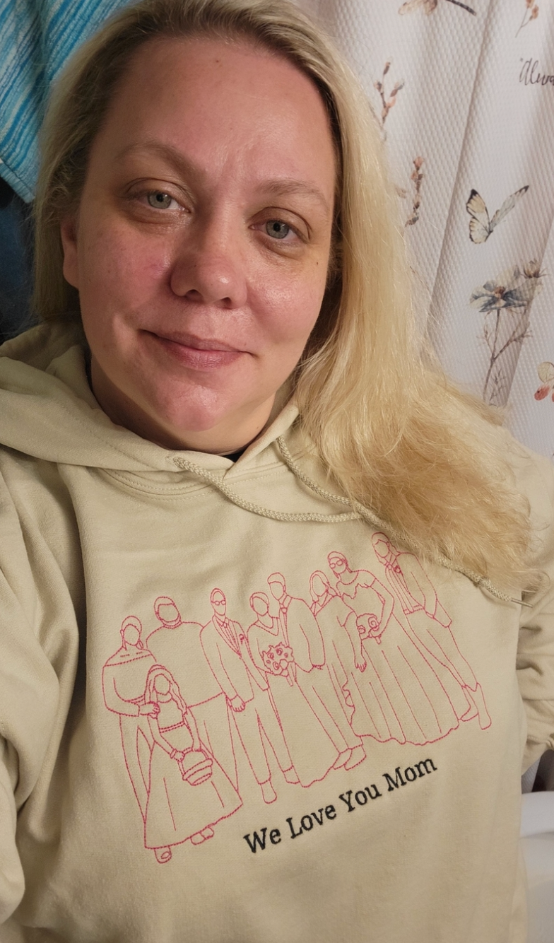 Outlined Mother's Day Hoodie