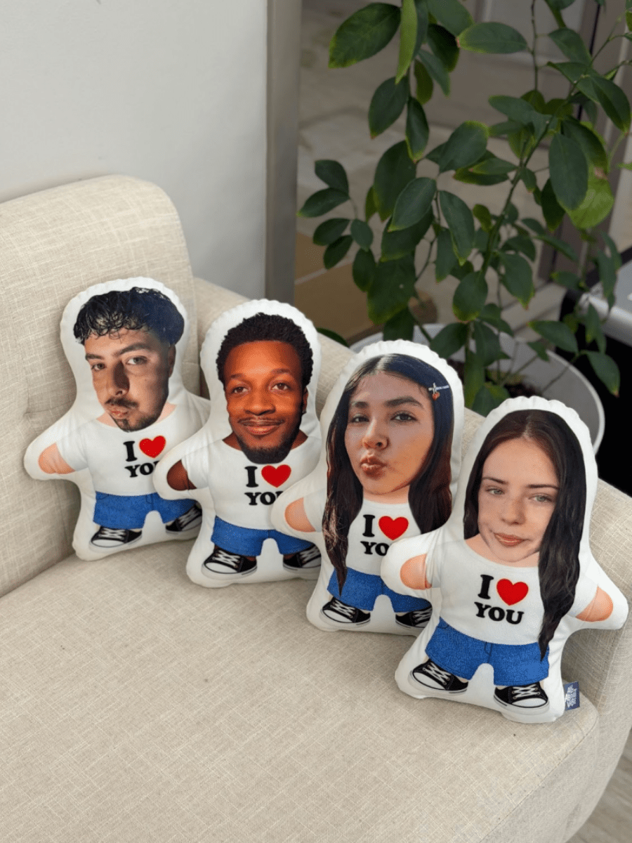 All About Vibe - I Love You Photo Pillow - Soulmate Customs