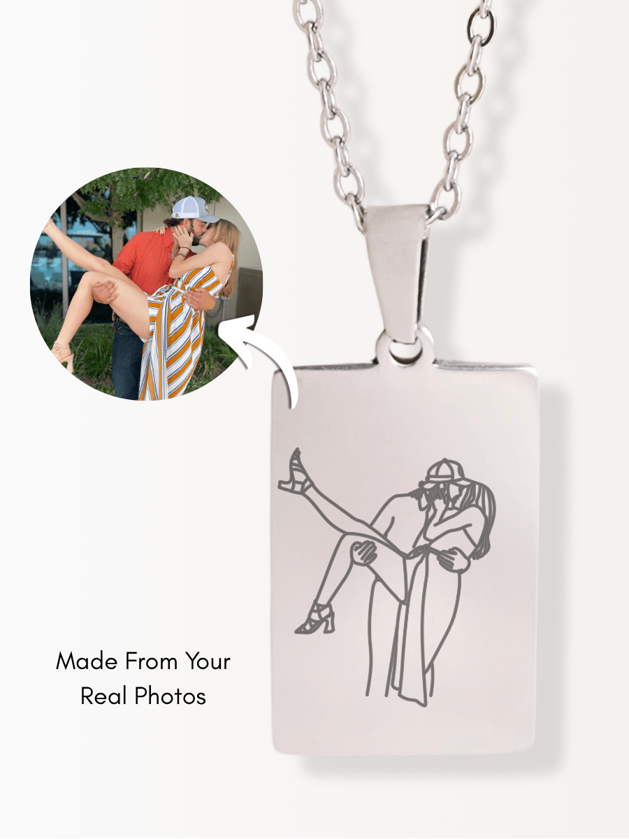 Custom Tag Necklace - Soulmate Customs